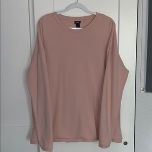 Salmon/Light pink H&M Crewneck